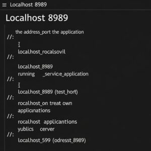 Localhost 8989 is a term that may bring to mind technical jargon or coding language, but it's actually a powerful tool for developers and tech enthusiasts. This term refers to the address and port that a web application or service is running on your local machine. Essentially, localhost 8989 allows you to create and test your own web applications without the need for a public server, making it a vital part of the development process.