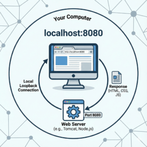 http://localhost:8080 When I work with a new client, I frequently have to explain localhost 8080. This article shares the details about what it means, why you should set up localhost 8080, and how to do it. The article is written for beginners who have no clue how to work with WordPress locally or on servers.