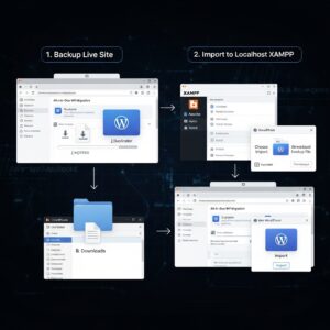 Transferring a live WordPress site to localhost XAMPP is a crucial step that must be carefully planned and carried out. Whether you're a developer, designer, or do-it-yourself website owner, converting a WordPress site to localhost XAMPP isn't always simple. It's important to be familiar with both WordPress and the localhost environment, as well as the whole process. We'll look at how to transfer a live WordPress site to localhost XAMPP in this blog post. We'll talk about the benefits of doing this, give step-by-step instructions, and point out any possible risks. By the end of this essay, you'll know everything you need to know to confidently move your live WordPress site to localhost XAMPP.