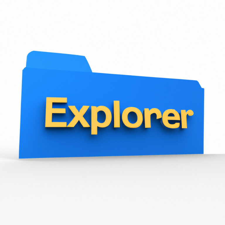 Open file explorer from cmd
