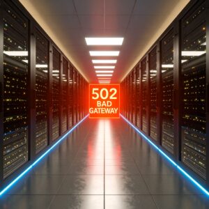 The 502 Bad Gateway error is an HTTP status code that indicates a problem with the communication between servers. Specifically, it means that a server acting as a gateway or proxy received an invalid or unexpected response from another server. This error occurs when a client tries to access a website or service, and the request involves multiple servers.